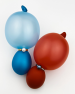 Balloons ring pearl