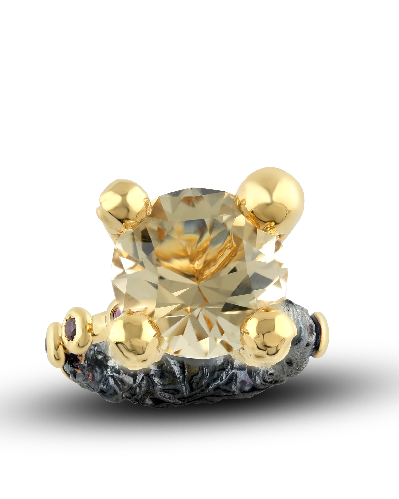 DANCE OF FLOWERS LARGE RING