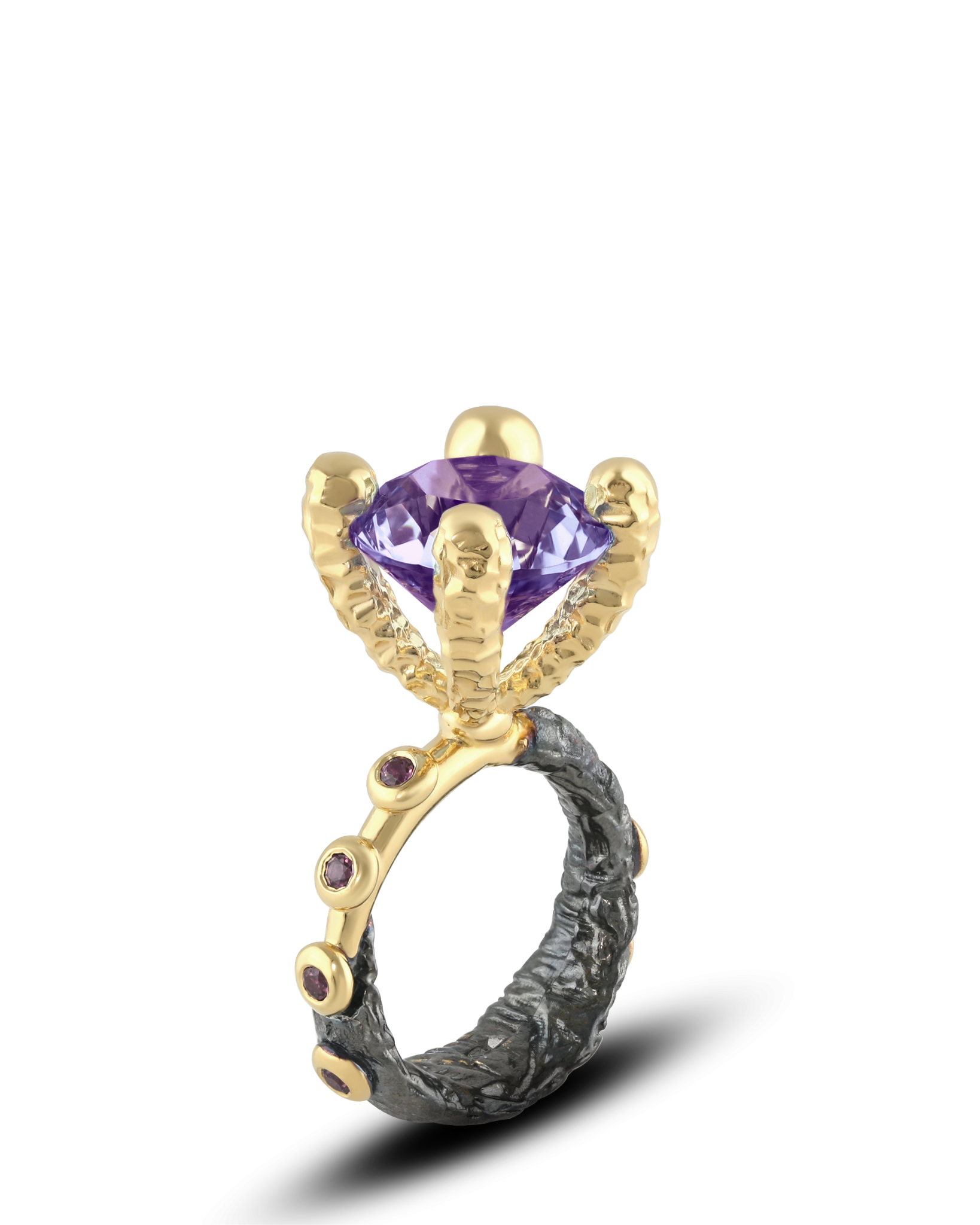 DANCE OF FLOWERS LARGE RING