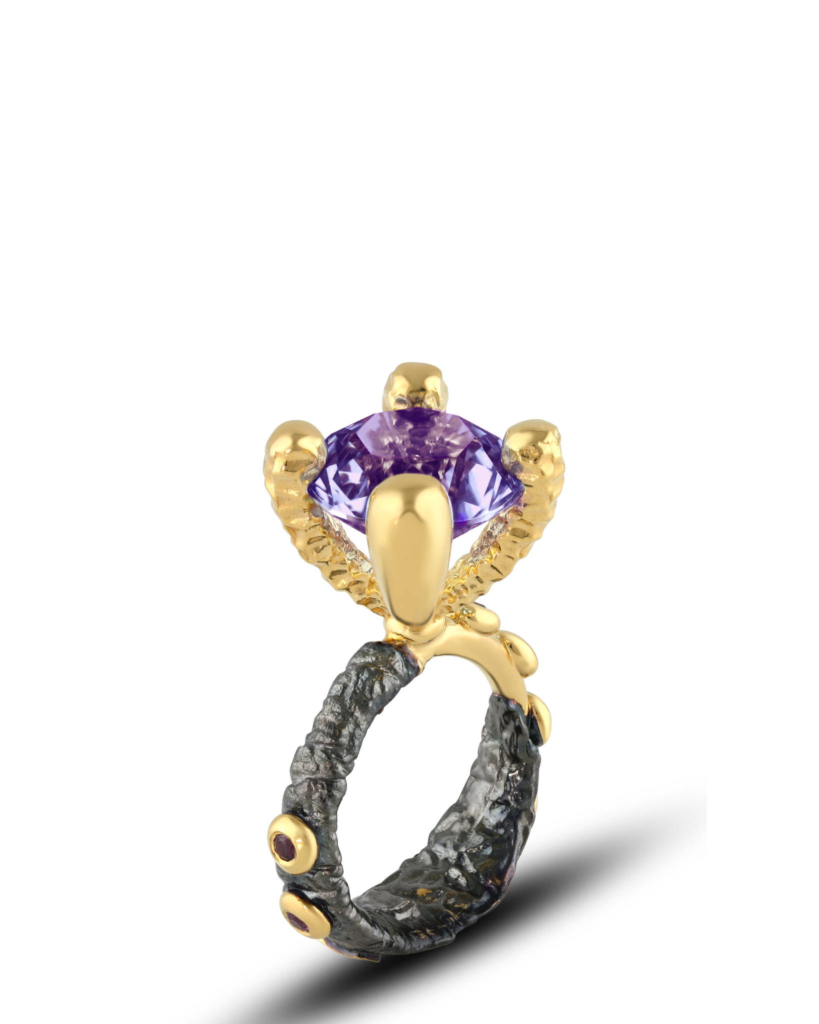 DANCE OF FLOWERS LARGE RING