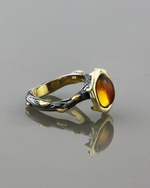 Bright flower ring