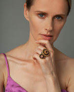 Gorgeous flower ring large