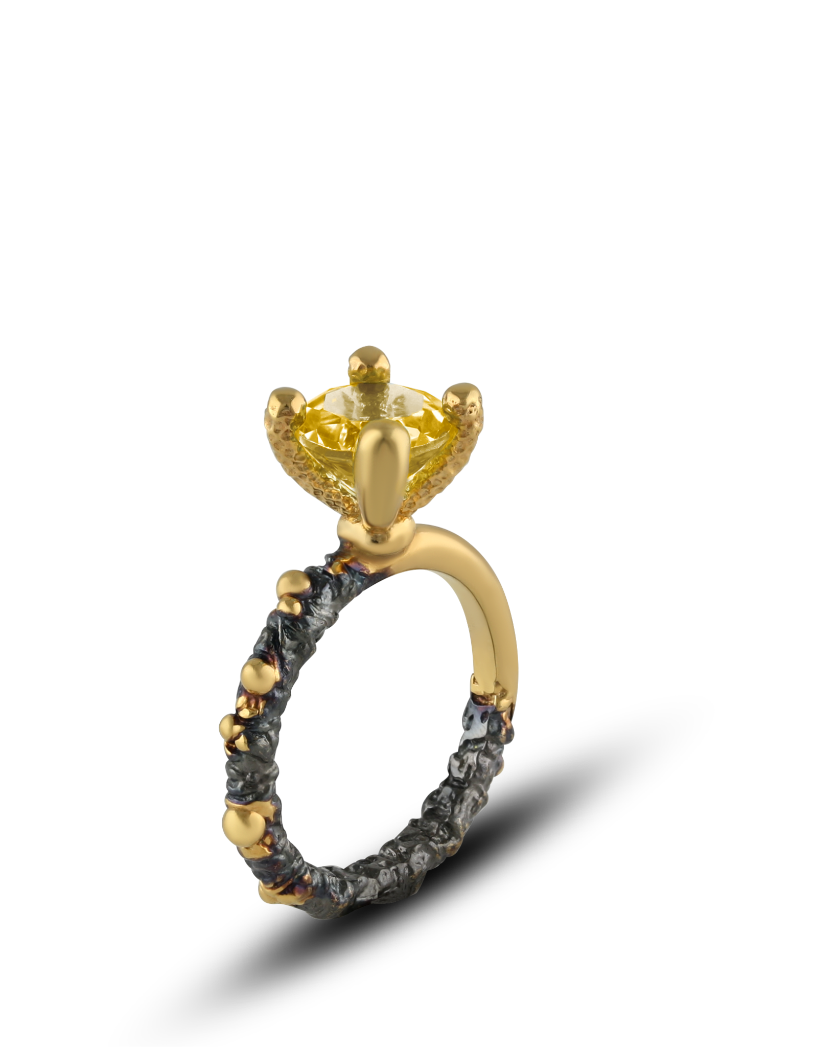 DANCE OF FLOWERS SMALL RING